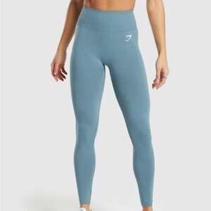 Gymshark Vital Seamless 2.0 Leggings - faded Blue Marl